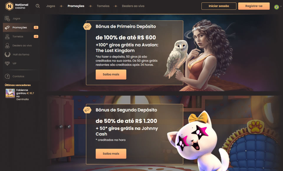 Este é um site de jogos confiável e de primeira classe que utiliza RNG para gerar números aleatórios, garantindo a justiça e igualdade de resultados e eliminando qualquer possibilidade de trapaça.